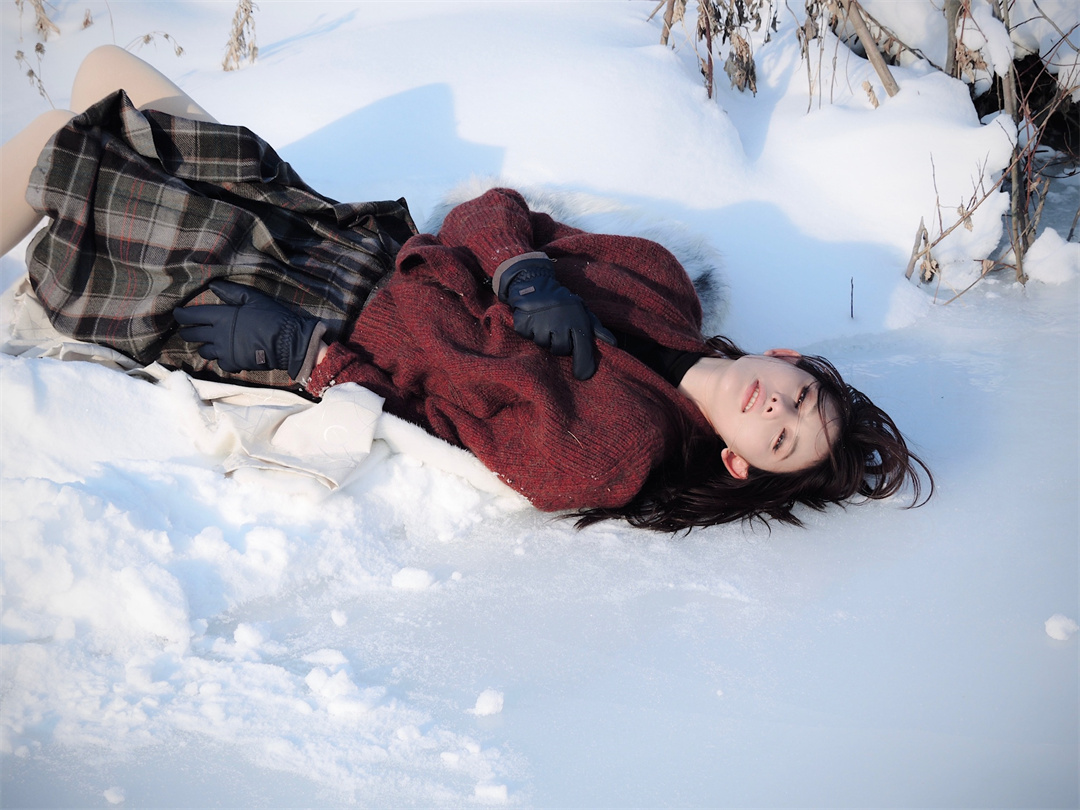 温暖雪国：阿朱《微密圈 雪国精灵》的心灵触动-秀女社